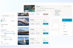 Yacht chartering system